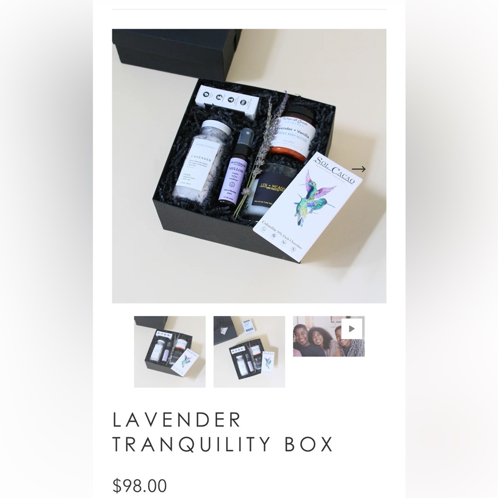 Lavender Tranquility Box by POCBOX